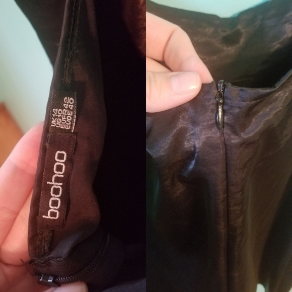 Black slip dress - Picture 2 of 2